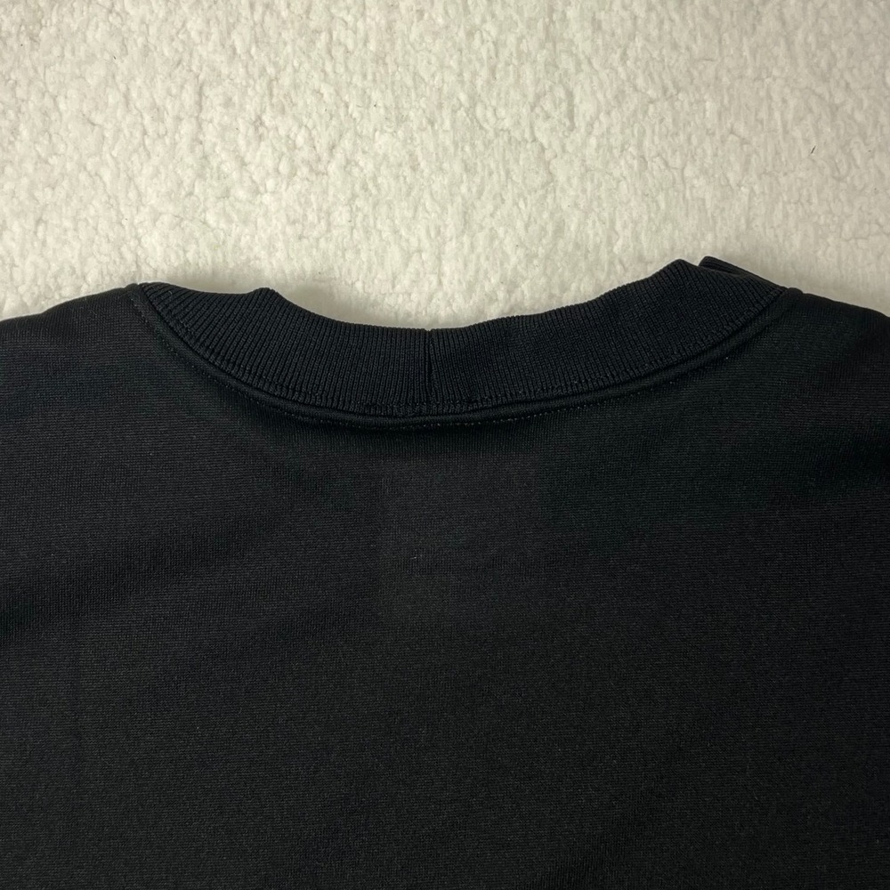 Carhartt Heavyweight Thermal Polyester Crewneck Top Black Men's Size S VTG NWT - Picture 10 of 15